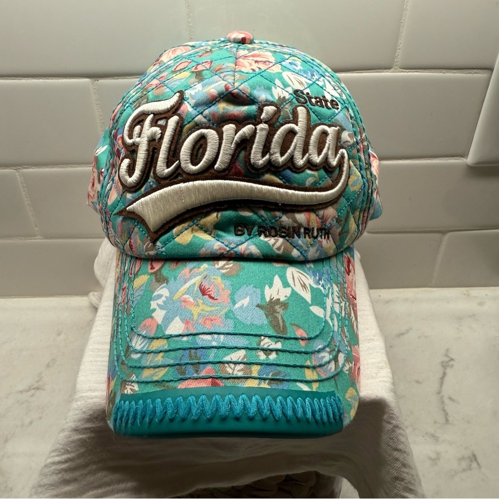 Robin Ruth Multicolor Floral Cap